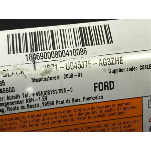 Комплект безпеки Airbag Ford Mondeo 4 2007-2014 7S7T14B056AC